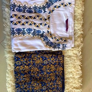 Libas kurtha with pallazo set